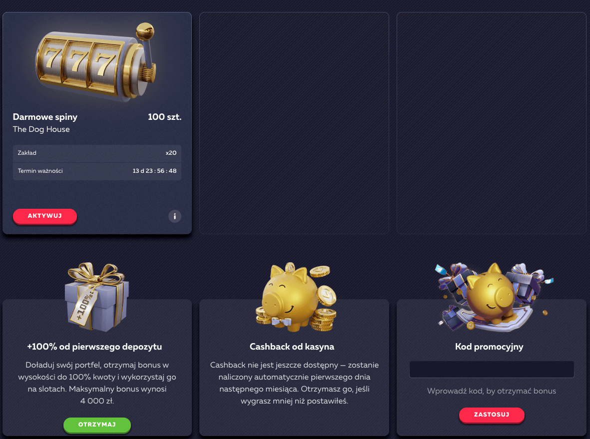 Interfejs mobilny Vavada